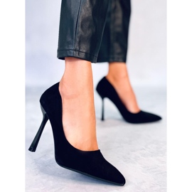 Seastar Escarpins en daim noir pour femme Camerin le noir 5