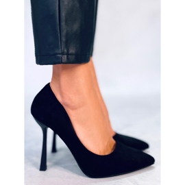 Seastar Escarpins en daim noir pour femme Camerin le noir 6