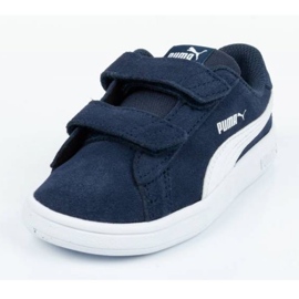 Puma Smash v2 Jr 365178 02 bleu 2