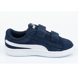 Puma Smash v2 Jr 365178 02 bleu 3
