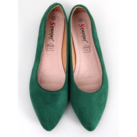 Seastar Keys Ballerines vertes semelle cuir 2