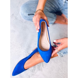Seastar Ballerines Keys bleu ciel semelle intérieure cuir 2
