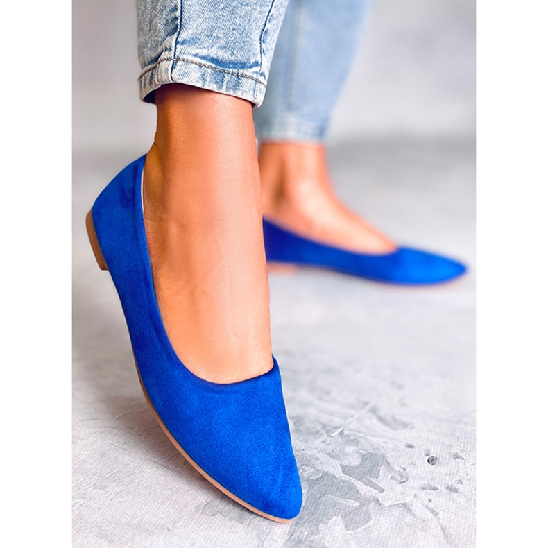 Seastar Ballerines Keys bleu ciel semelle intérieure cuir 1