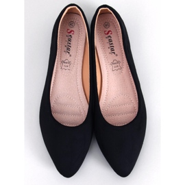 Seastar Ballerines avec insert en cuir Keys Noir le noir 5