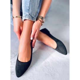 Seastar Ballerines avec insert en cuir Keys Noir le noir 4