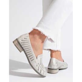 W. Potocki Chaussures argent ajourées femme Potocki 3