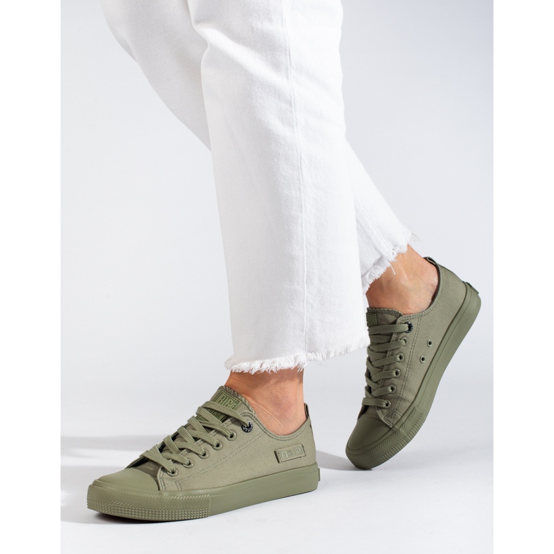 Baskets vertes femme Big Star LL274028 1 Baskets vertes femme Big Star LL274028 1