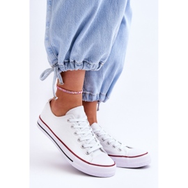 FR1 Baskets basses classiques pour femmes blanches Vegas 2