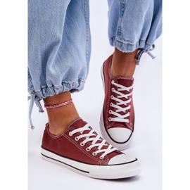 FR1 Baskets Basses Classiques Pour Femme Marron Vegas brun 2