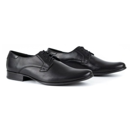 Olivier Chaussures habillées en cuir pour hommes G6 Kb, noires le noir 2
