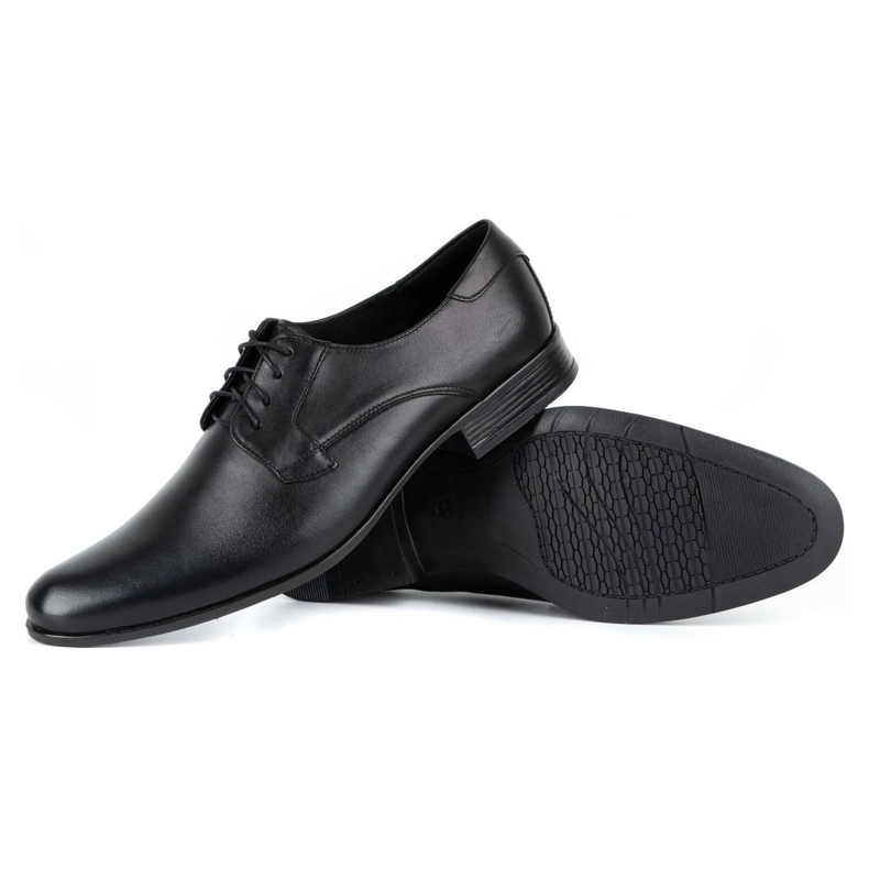 Olivier Chaussures habillées en cuir pour hommes G6 Kb, noires 3