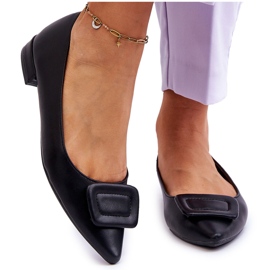 WS1 Ballerines Classiques Avec Décoration Rivea Noire le noir 6