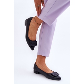 WS1 Ballerines Classiques Avec Décoration Rivea Noire le noir 3