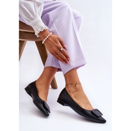 WS1 Ballerines Classiques Avec Décoration Rivea Noire le noir 4