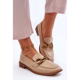 WS1 Mocassins Classiques Femme Beige Lorien 2 WS1 Mocassins Classiques Femme Beige Lorien 2