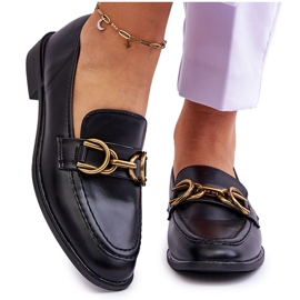 WS1 Mocassins Classiques Femme Noir Lorien le noir 5