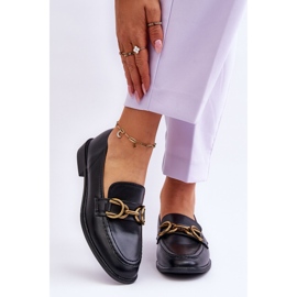 WS1 Mocassins Classiques Femme Noir Lorien le noir 1