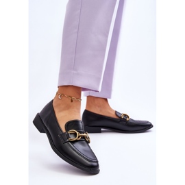 WS1 Mocassins Classiques Femme Noir Lorien le noir 2