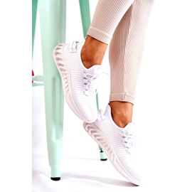 Chaussures de sport pour femmes, matière, blanc blanche 3