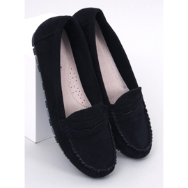 Seastar Anaya: Le mocassin daim noir pour femme le noir 4