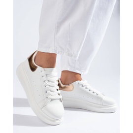 Chaussures de sport femme Shelovet blanches 2