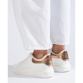 Chaussures de sport femme Shelovet blanches 1